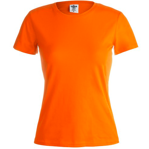 Camiseta mujer Keya. Grabación 1 color en 1 posición.